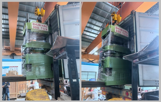 300 ton automatic hydraulic compression machine