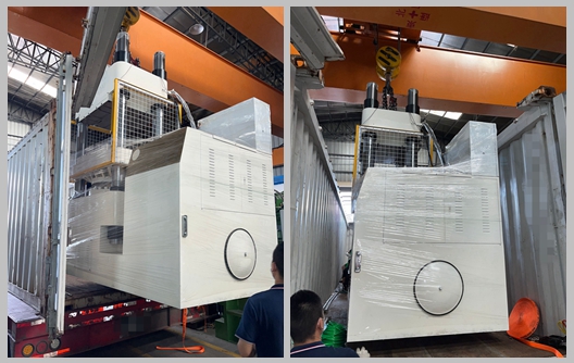 Shunhao Fabrikası Özelleştirilmiş 600 Tonluk Kalıplama Makinesi Sevkiyatı