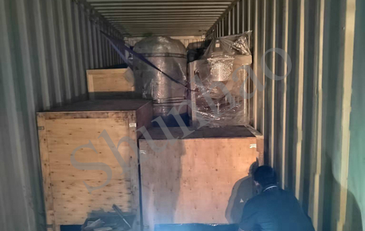 Shunhao Fabrikası Melamin Sofra Takımı Üretim Ekipmanları Sevkiyatı