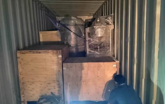 Shunhao Fabrikası Melamin Sofra Takımı Üretim Ekipmanları Sevkiyatı