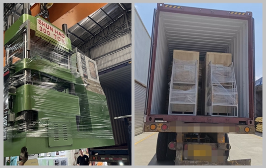 300 Ton Melamin Sofra Takımı Pres Makineleri ve Ön Isıtma Makineleri Sevkiyatı