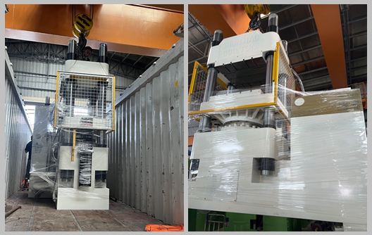 Shunhao 600 Tonluk Özelleştirilmiş Otomatik Melamin Sofra Takımı Kalıplama Makinesi Sevkiyatı