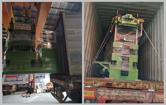 Otomatik Melamin Kalıplama Makineleri ve Ön Isıtma Makinesi Sevkiyatı